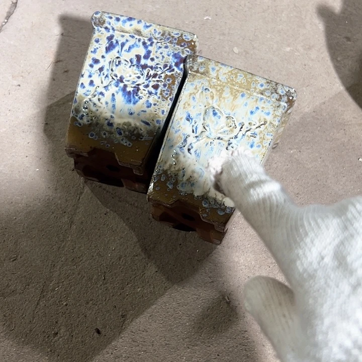 紫砂花盆次品颜色随机发