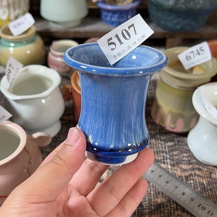 口5 手工花盆满30包邮