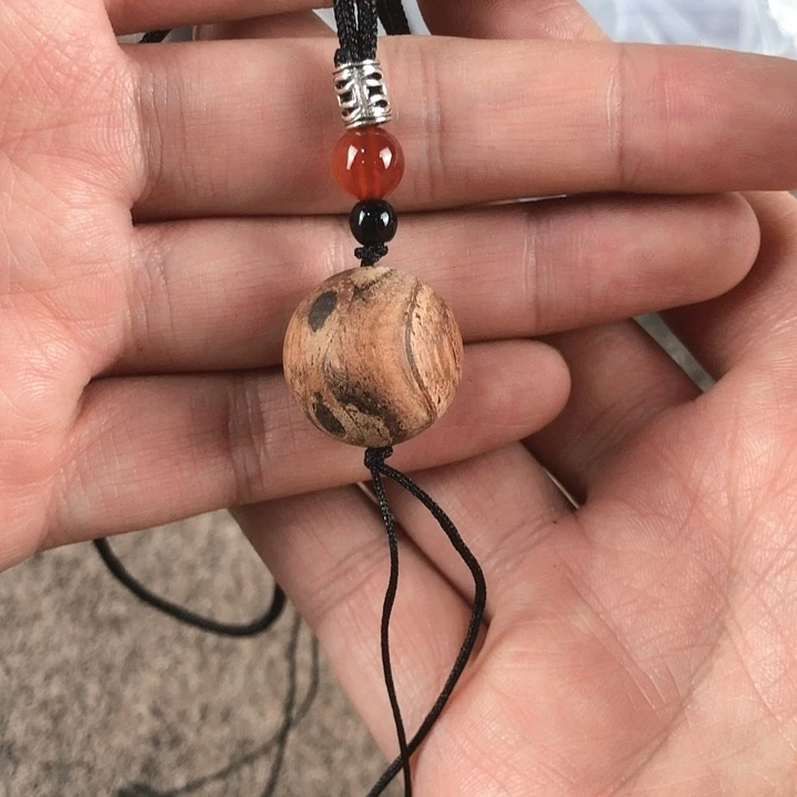 降真香手串/手链白棋黄金甲奥特曼对眼吊坠