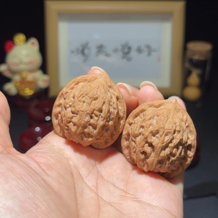 吊坠文玩核桃35野生小众小帽子