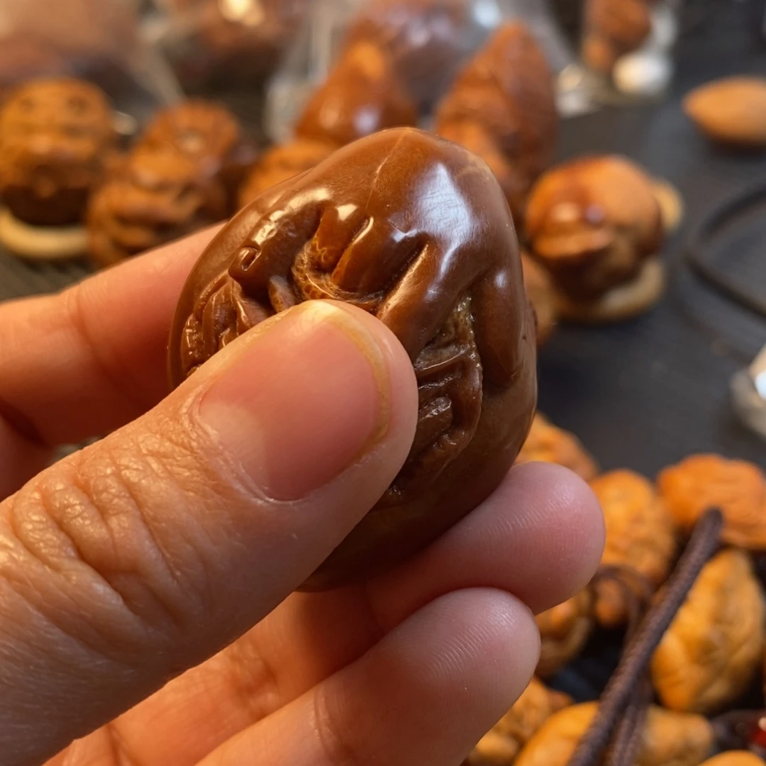 橄榄核把件禅*带手生命