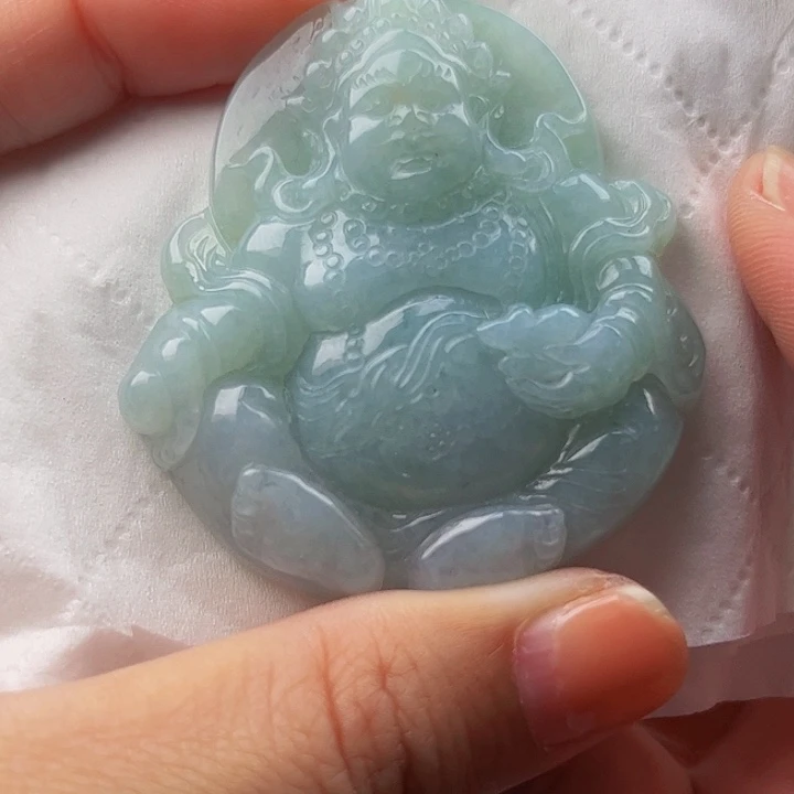 翡翠未镶嵌颈饰挂件