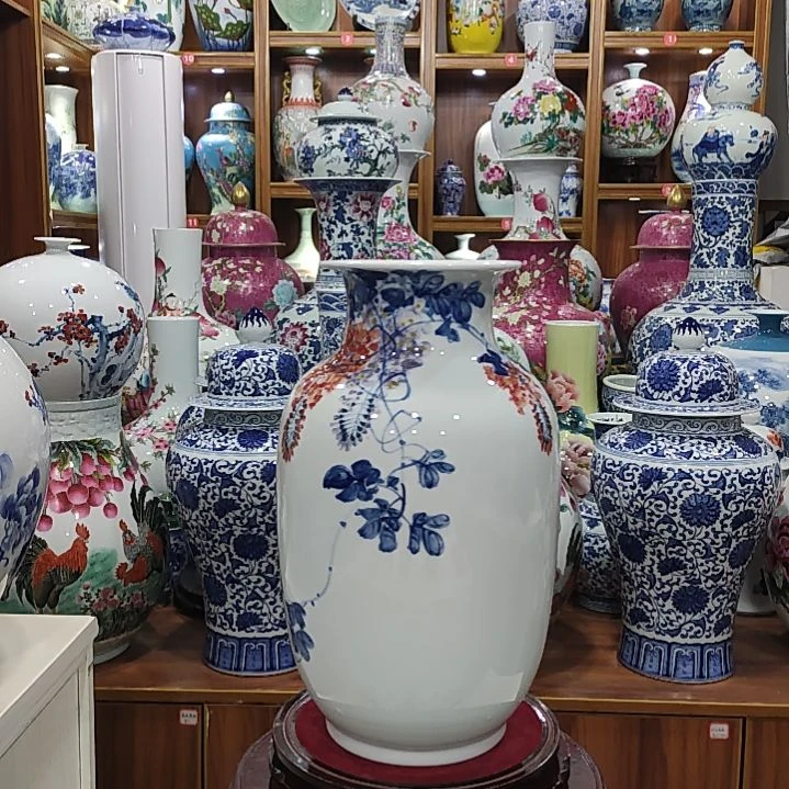 瓷片景德镇陶瓷花瓶子