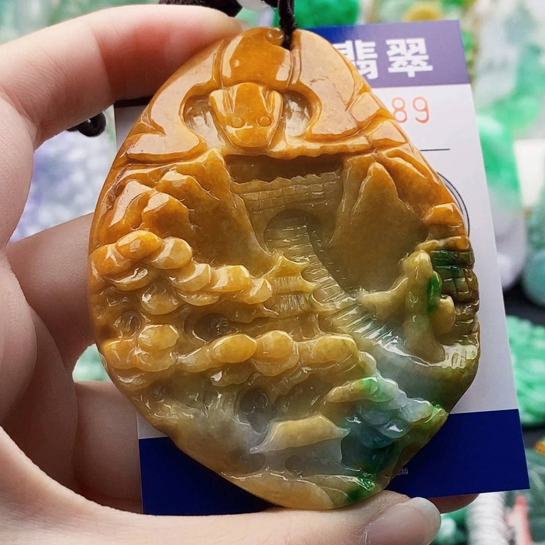 吊坠(不含链)未镶嵌翡翠