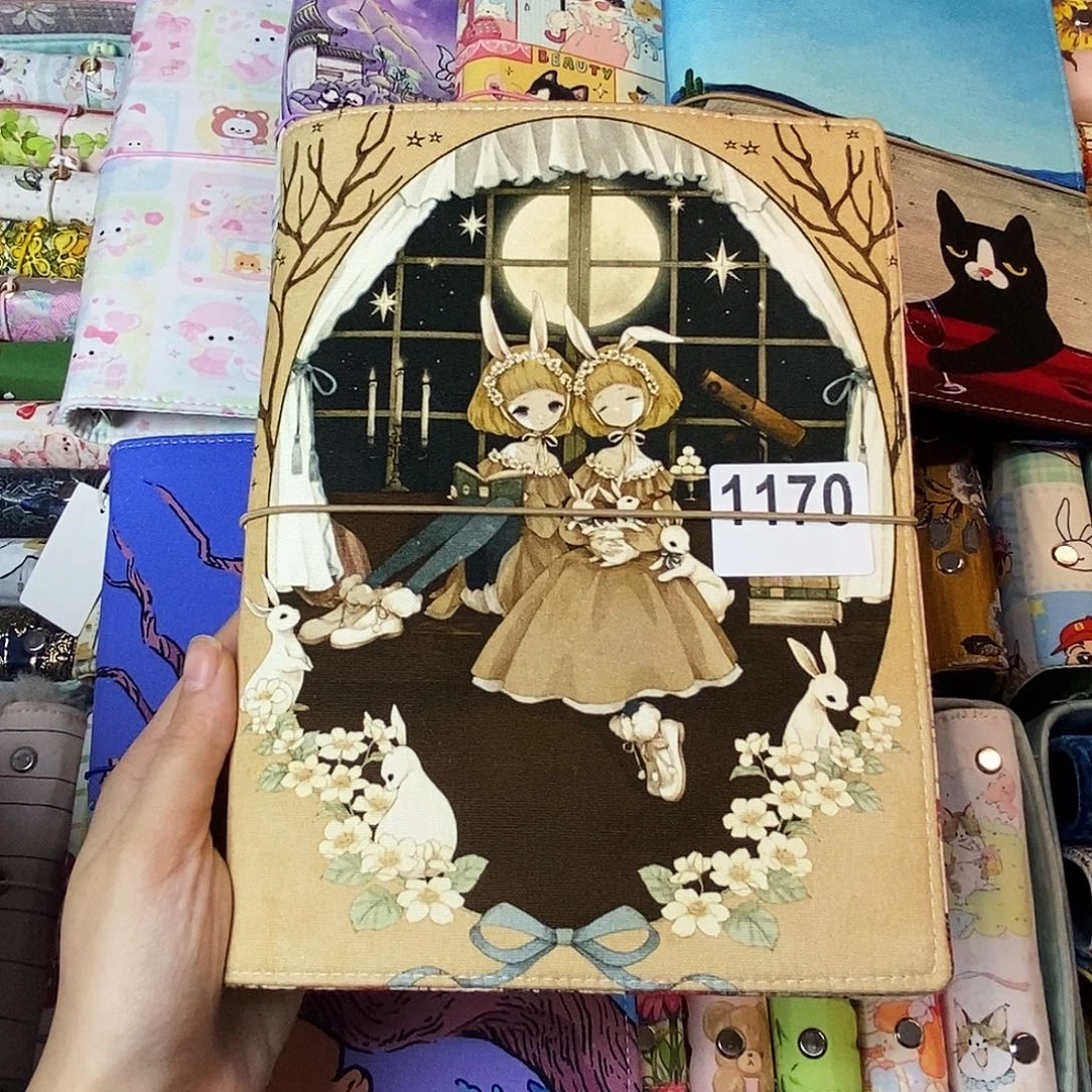 织绣A5活页不加纸1170