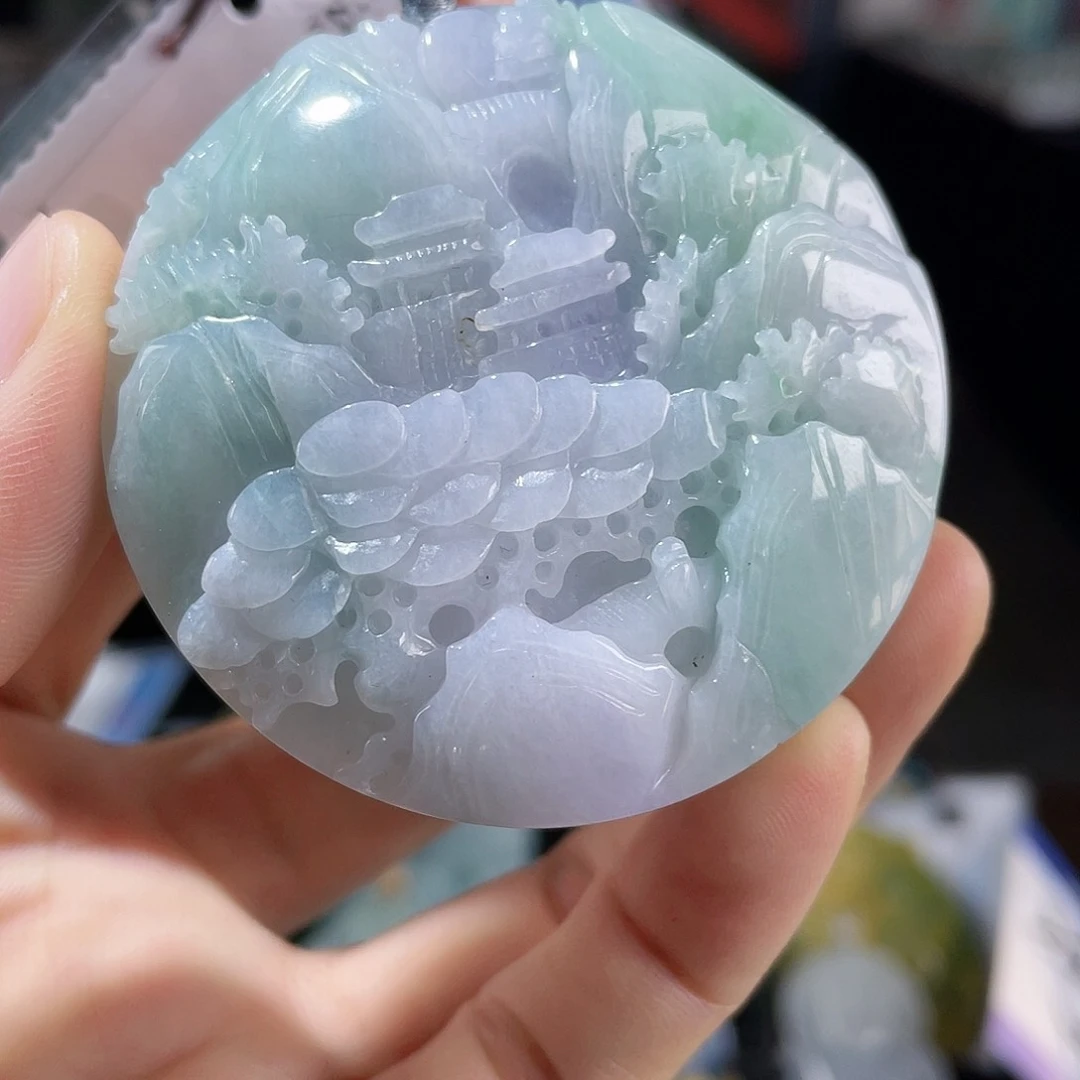 颈饰未镶嵌翡翠一个