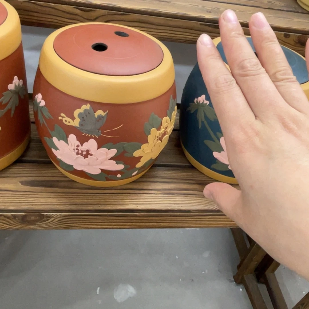 紫砂茶叶罐两三斤罐子