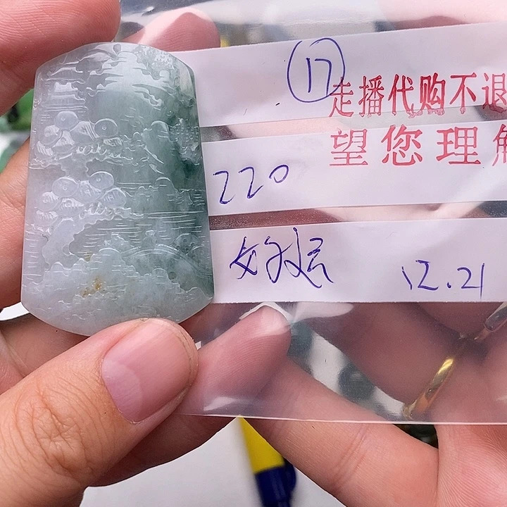 好***1翡翠未镶嵌颈饰我