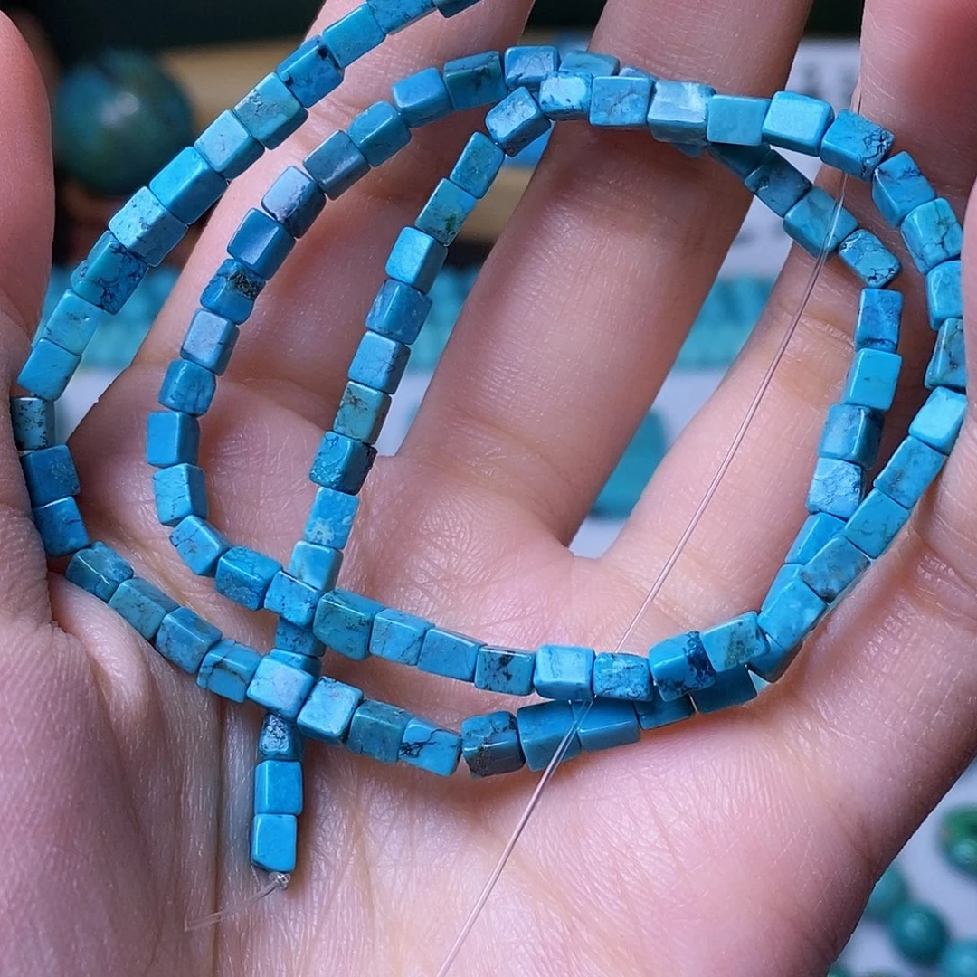 十堰原生态绿石头特色手工散珠