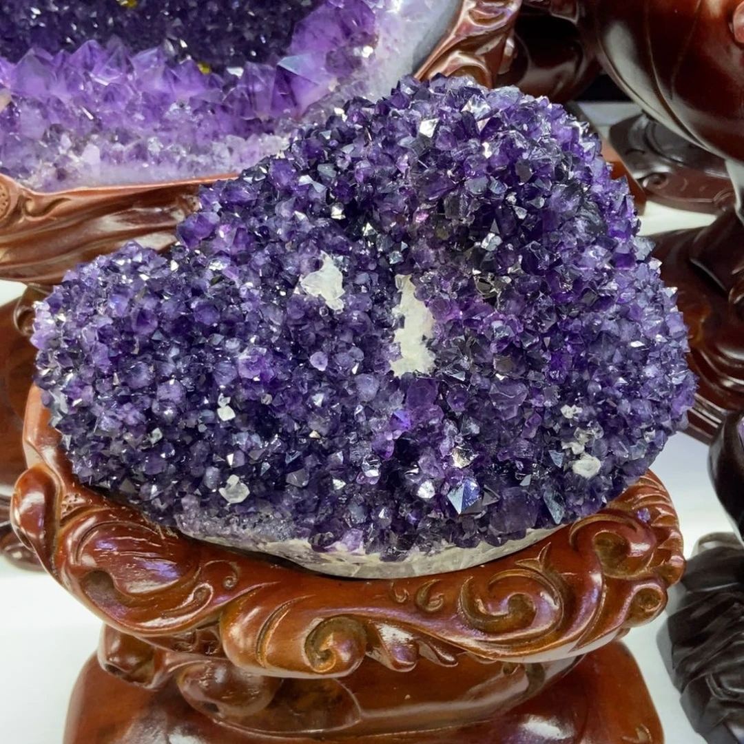 大型摆件（非配饰）未镶嵌紫晶