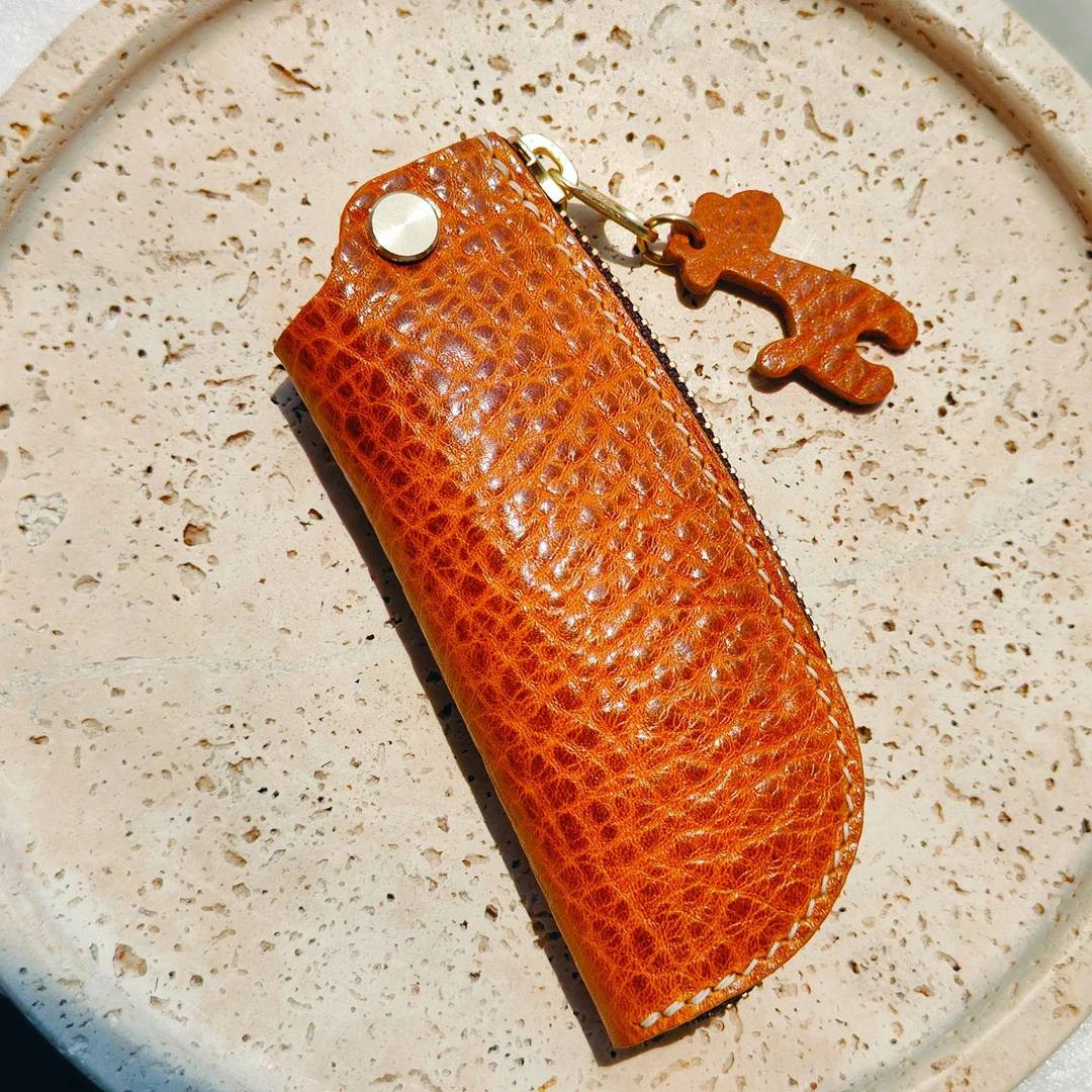 三笙鱼SANSHENGYU 【小盾牌】钥匙包——手作定制系列