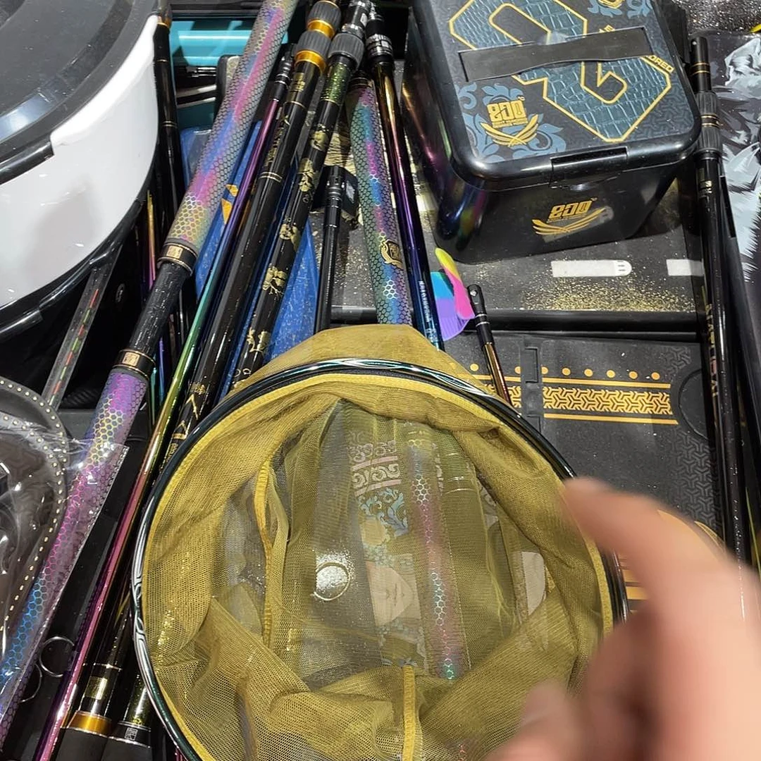 茅草利兴欧式鲫鱼抄网头