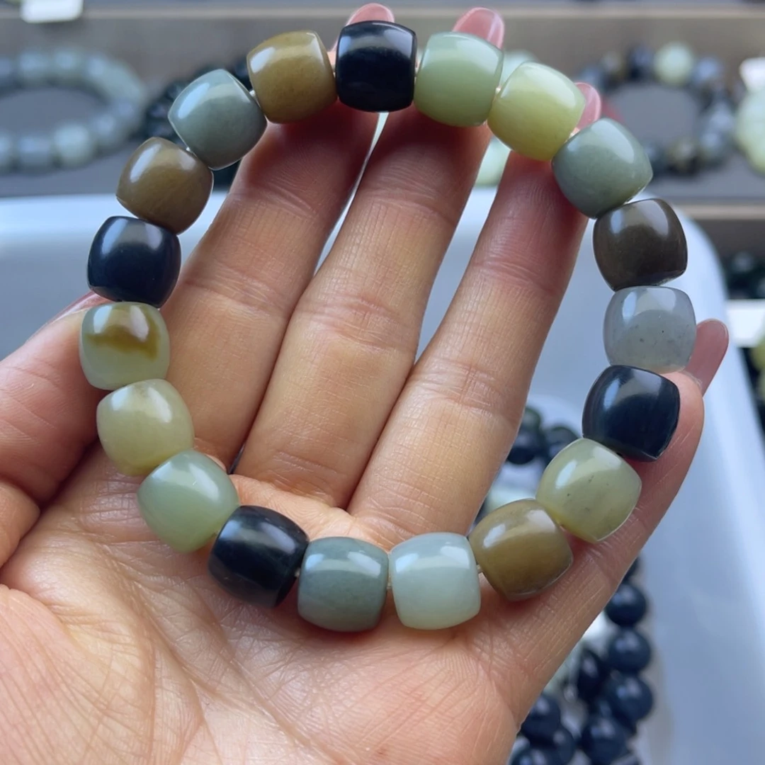 和田玉手链未镶嵌