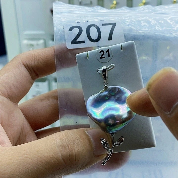 淡水珍珠颈饰合金