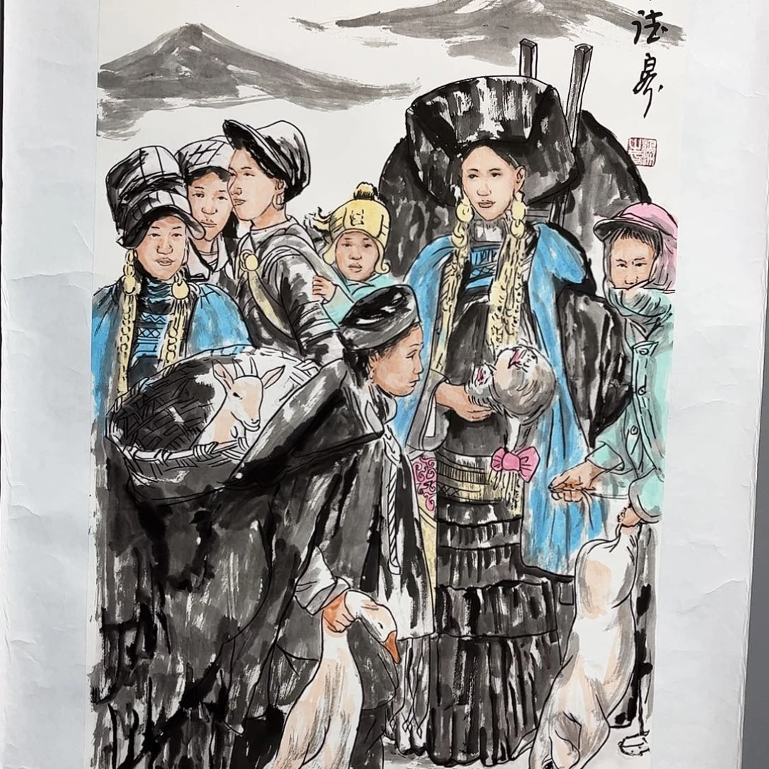 国画国画作品欣赏