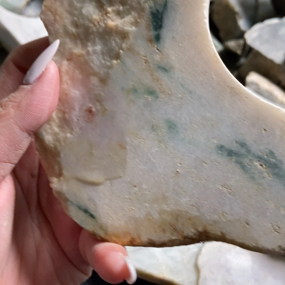 翡翠未镶嵌挂件天然翡翠