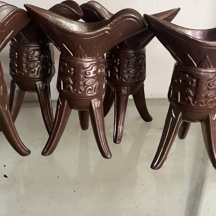 茶杯紫砂悟*柴烧纯手工5个