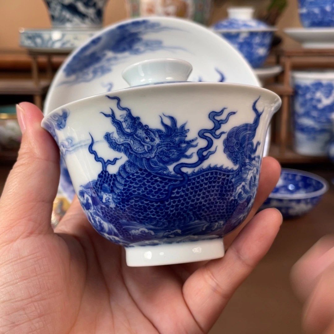 景德镇陶瓷手工手绘