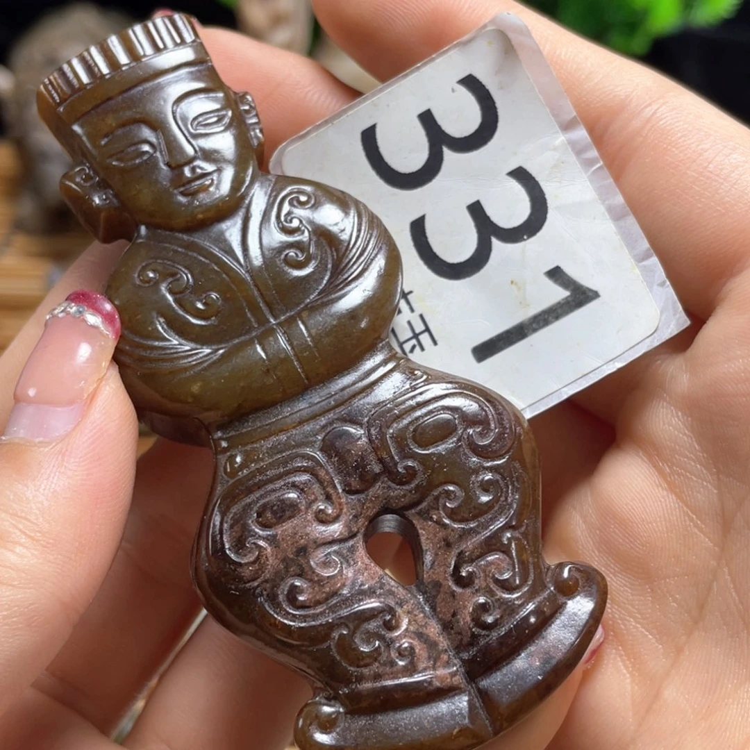 颈饰未镶嵌和田玉