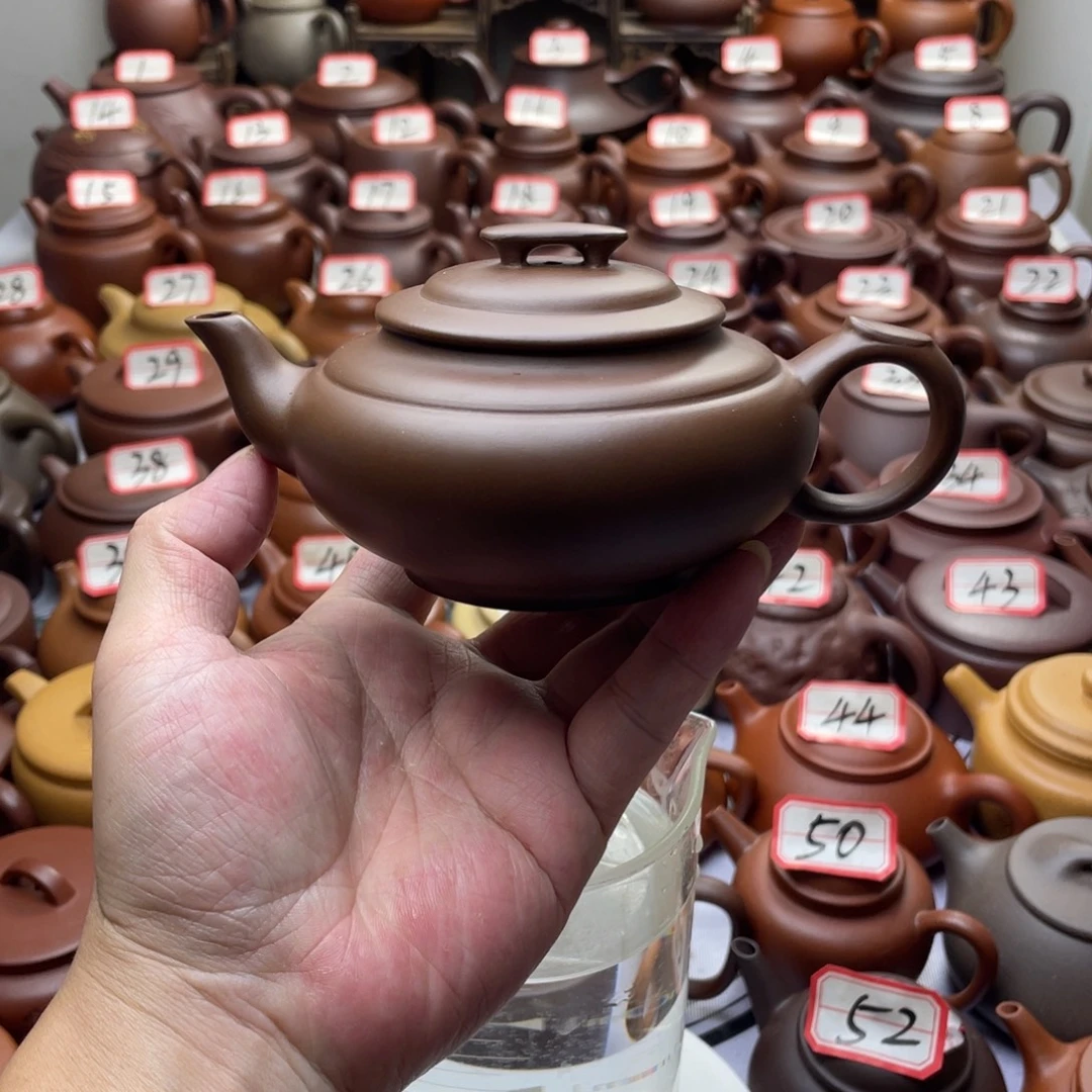 茶壶紫砂微瑕半手工