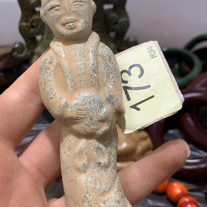 和田玉未镶嵌毛衣链