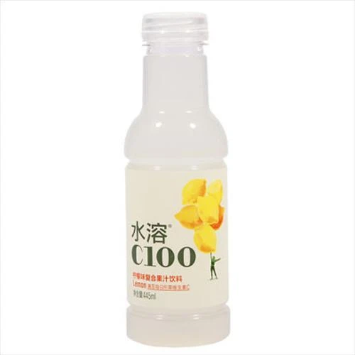 农夫水溶C100柠檬汁饮料 445ml/瓶