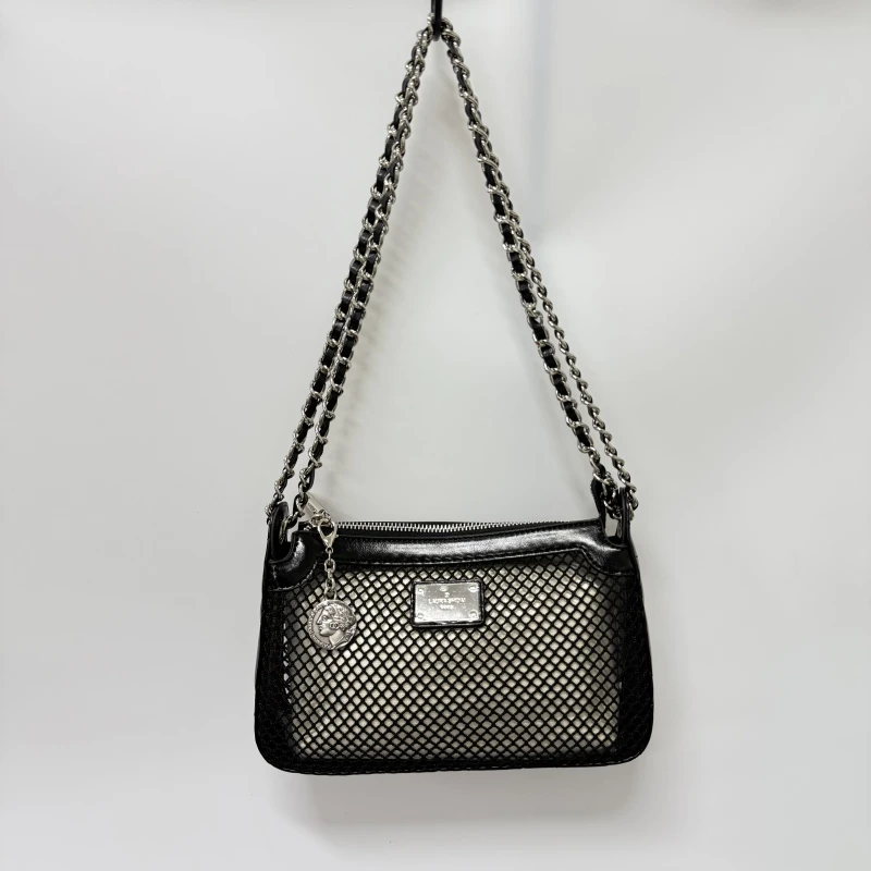 【广州特特】SD-5620-网布流浪小众女士百搭腋下肩包秋冬