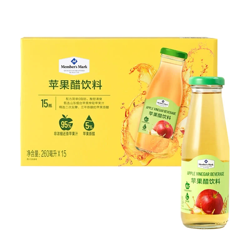 MM苹果醋饮料 260ml*15
