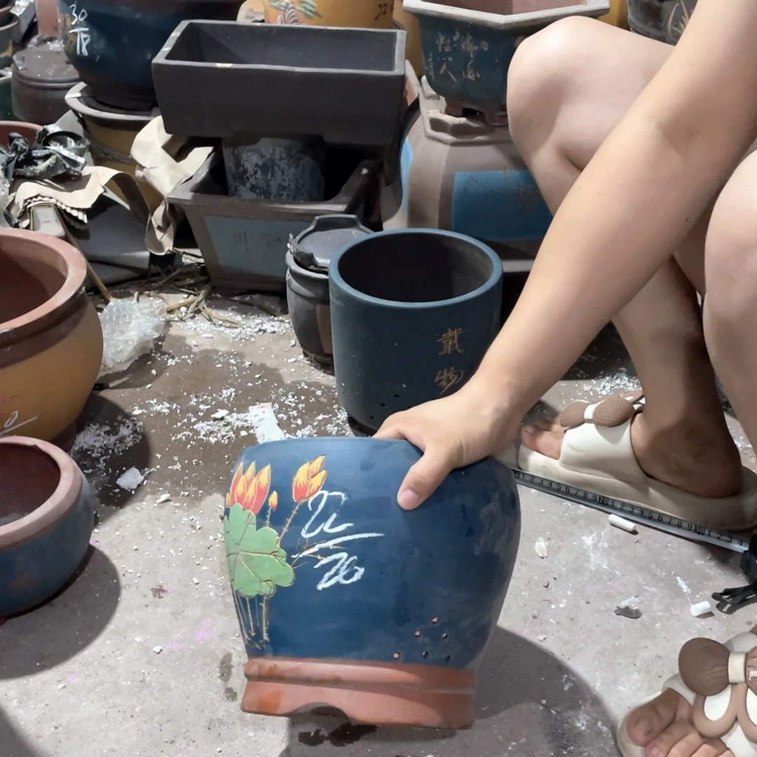紫砂花瓶紫砂等传统工艺