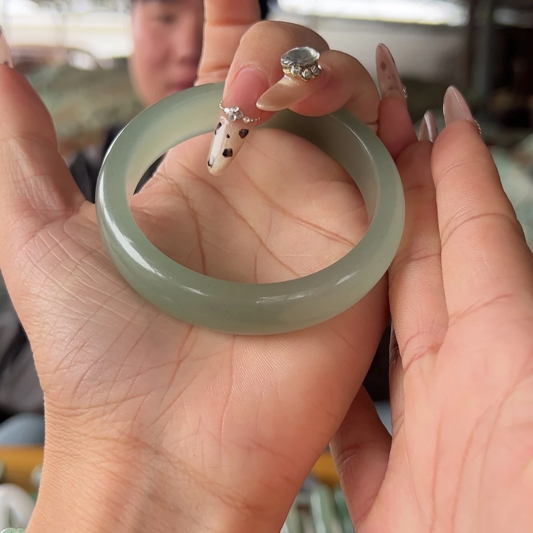 绿东陵冰晴水手镯