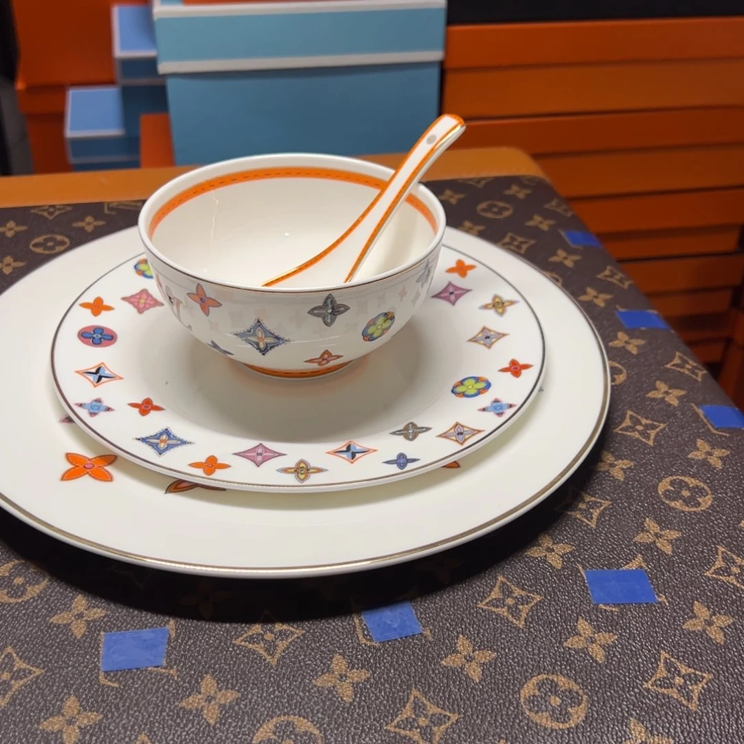 欧美陶瓷餐具摆件81