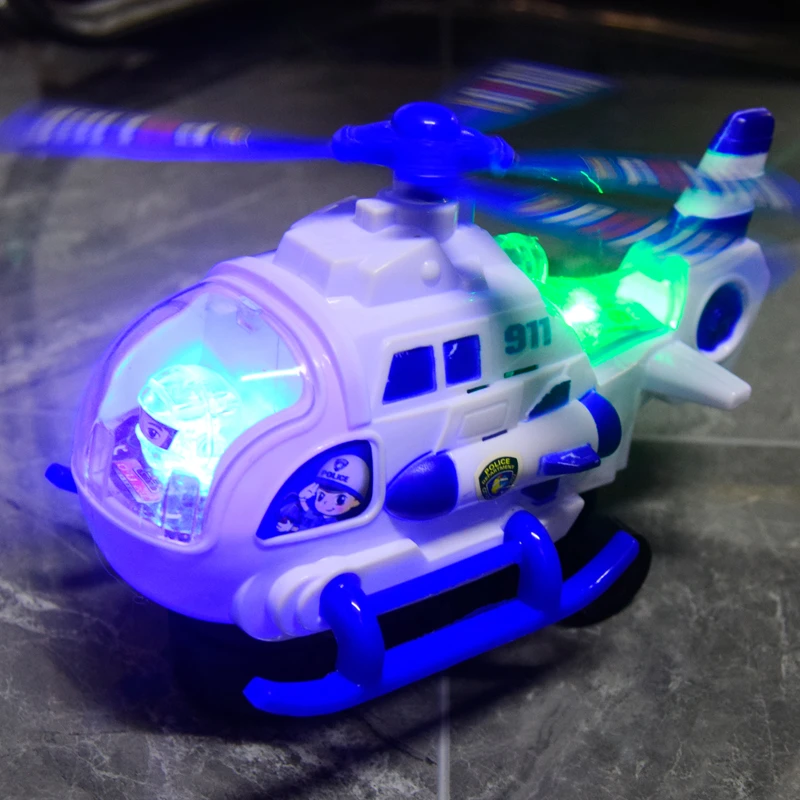 儿童玩具直升机宝宝3岁小飞机电动万向灯光炫酷小孩2礼物网红爆款