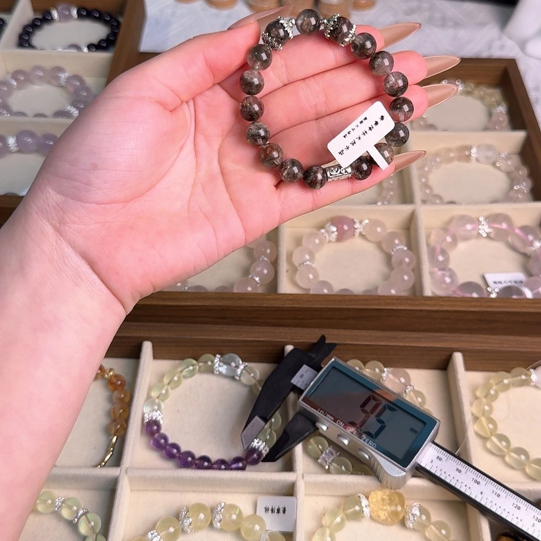 水晶手链未镶嵌绿幽灵9