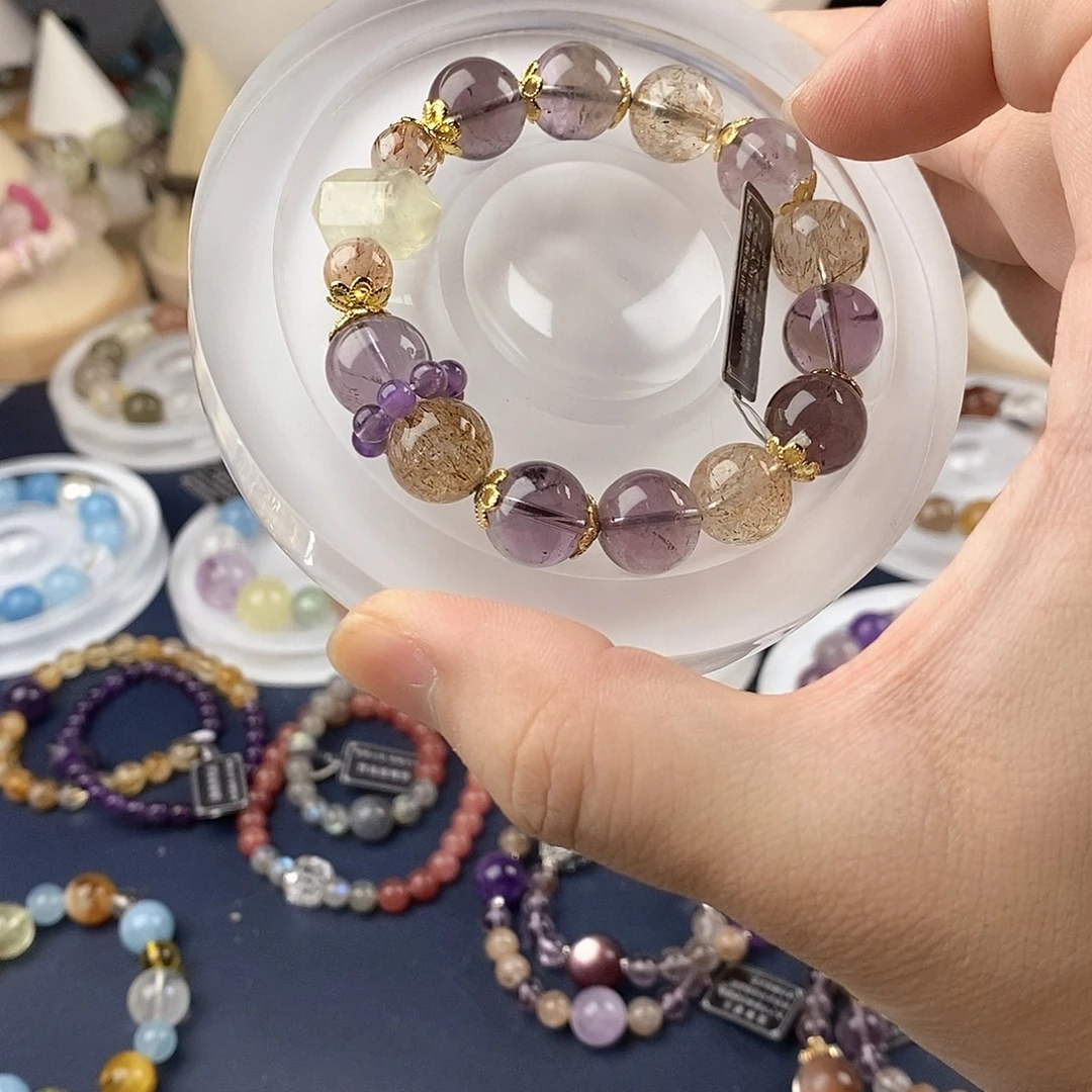 银S925镶嵌手链水晶