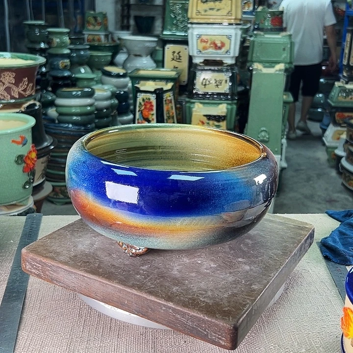 艺***园泳坤堂石湾盆陶瓷