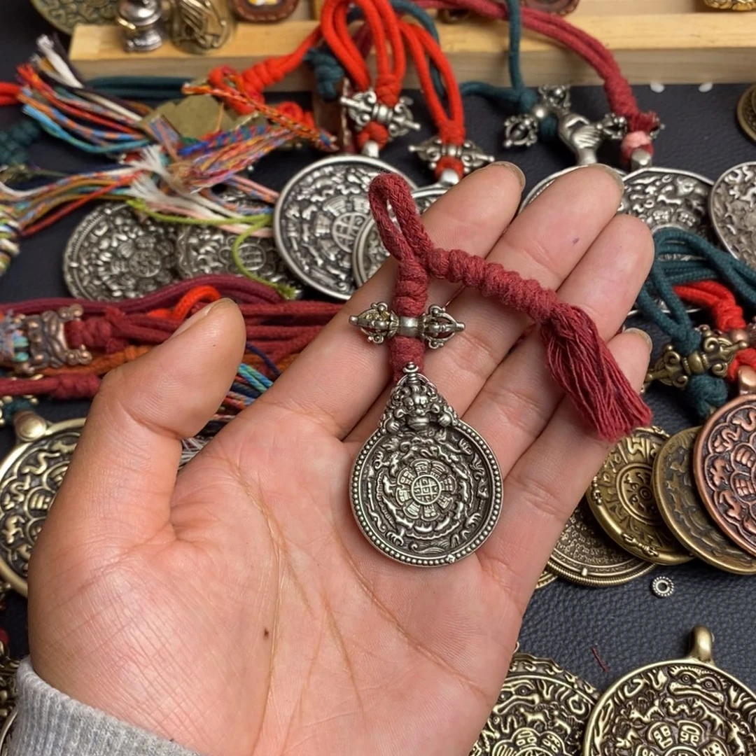 藏式风格九宫八卦牌