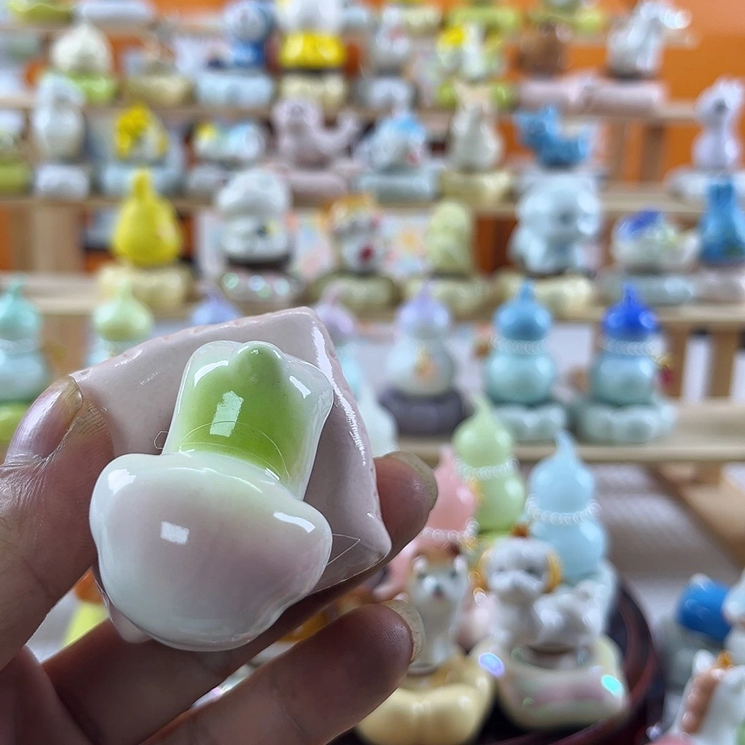 景德镇陶瓷底座的转转