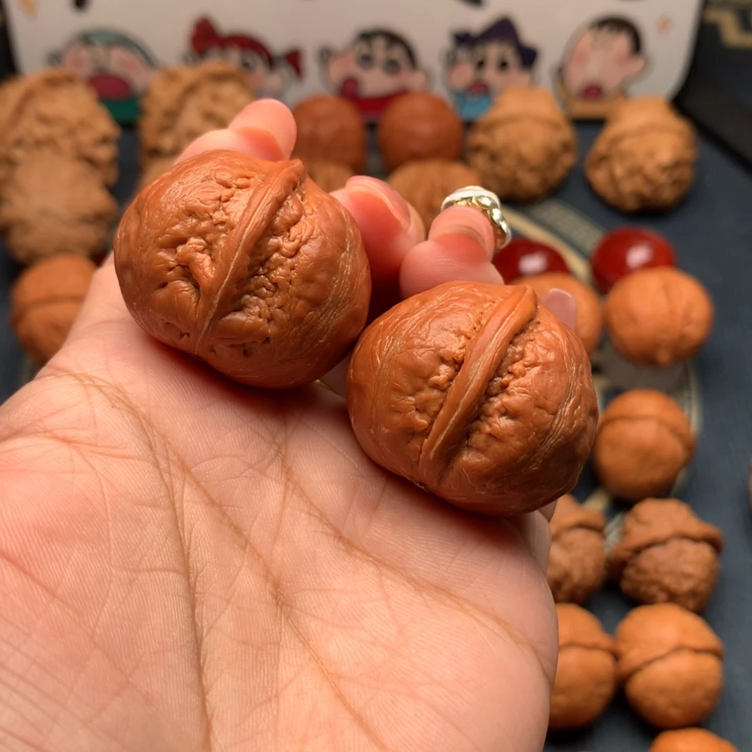 文玩核桃把件崔*?核桃