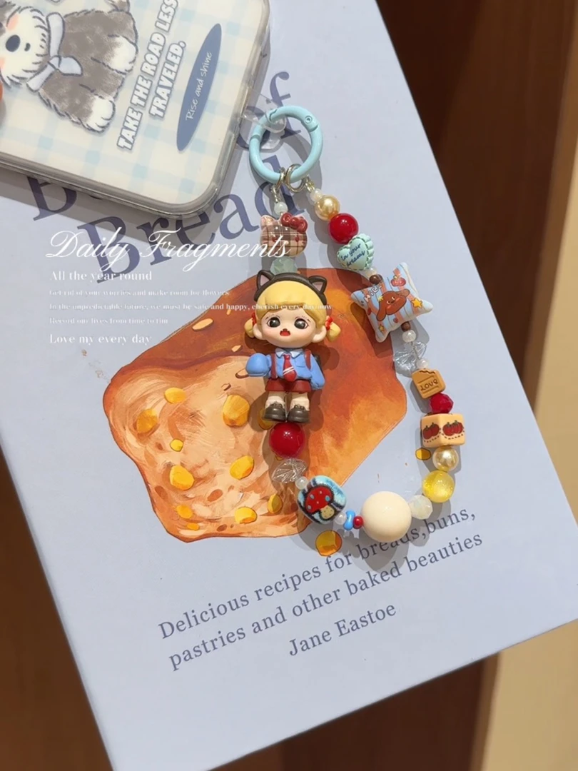 【XFMM】校服妹妹潮玩手机壳挂件DIY饰品挂饰创意可爱手机链