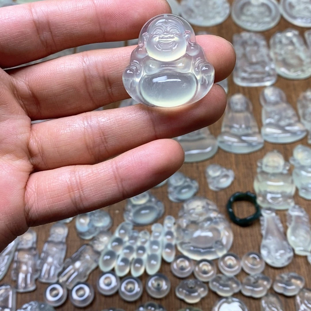 岫玉吊坠(不含链)未镶嵌