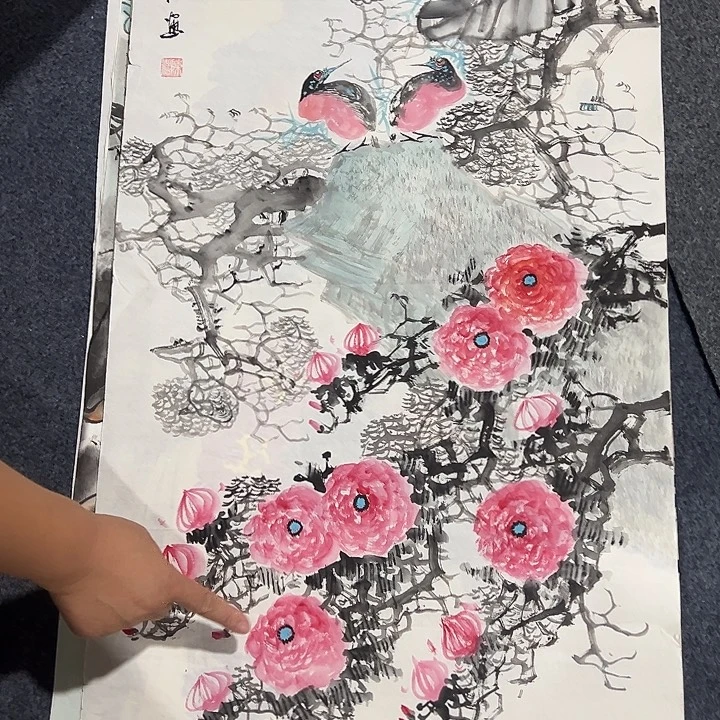 客厅肯画年画年画
