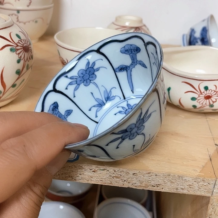 瓷片011 一人直播，看品直播间说序号