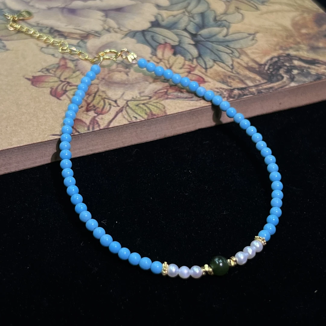 【珺笙珠宝】精品•天然珍珠小米链  享