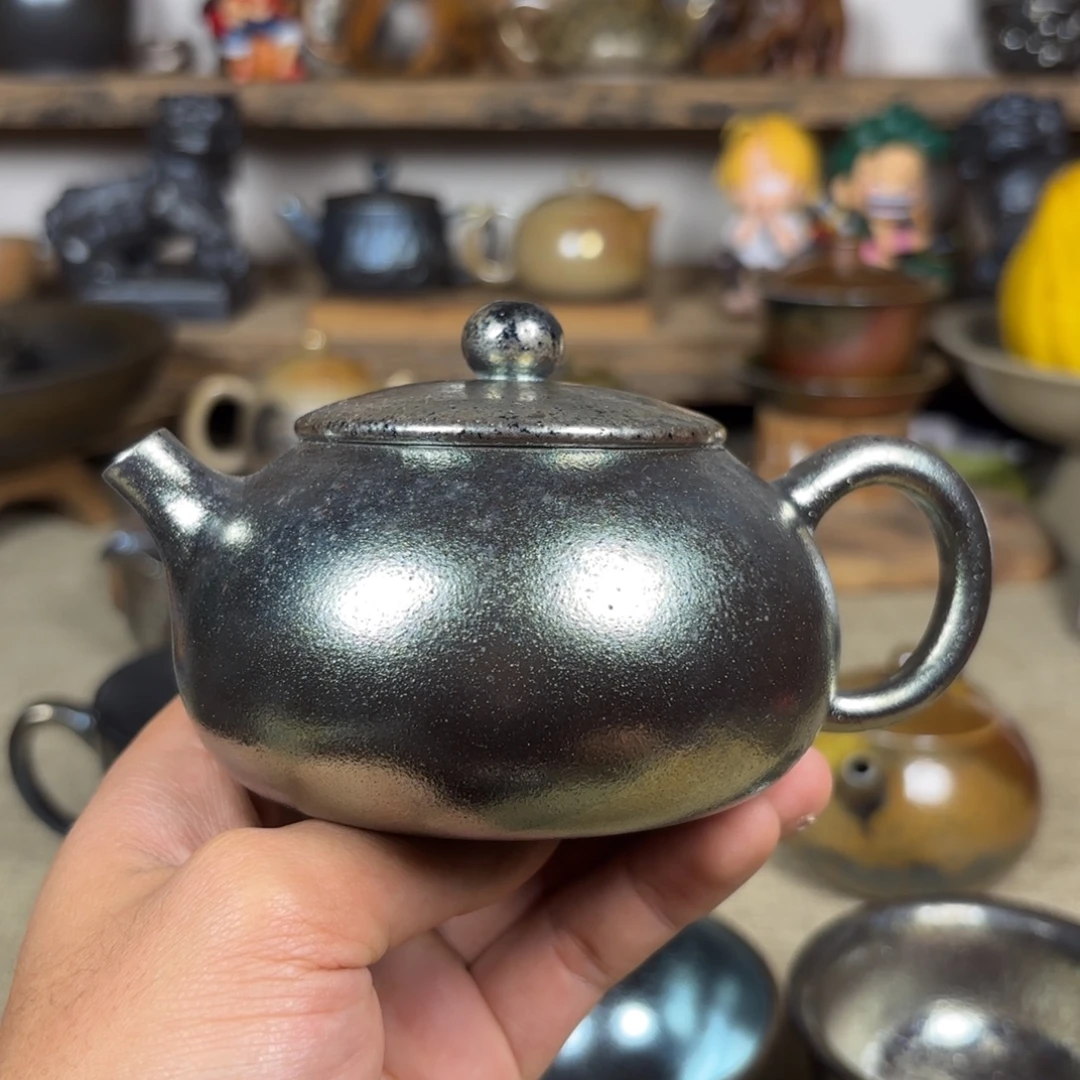 建水紫陶三木柴烧200cc