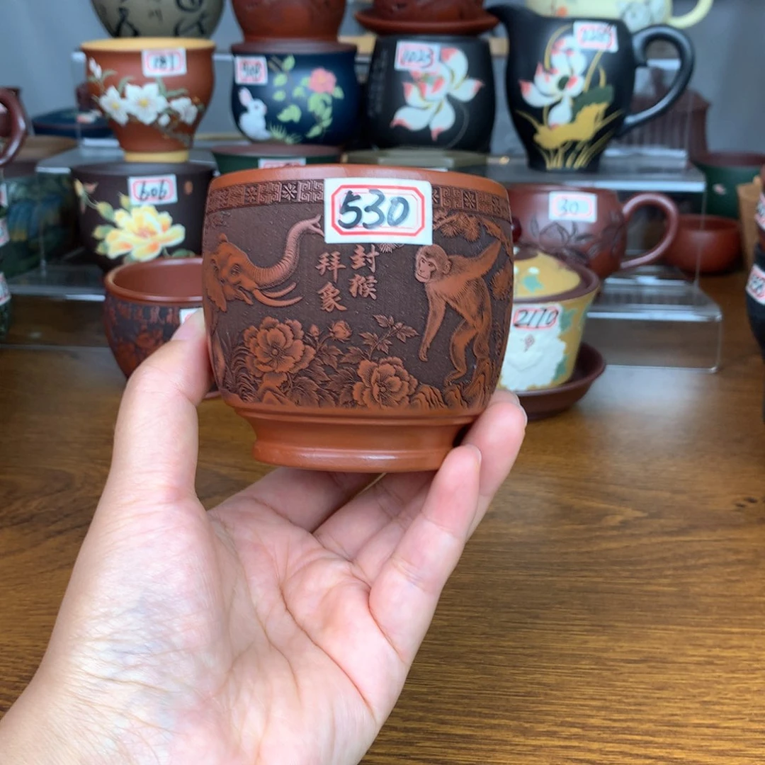 茶杯紫砂宜兴紫砂茶具