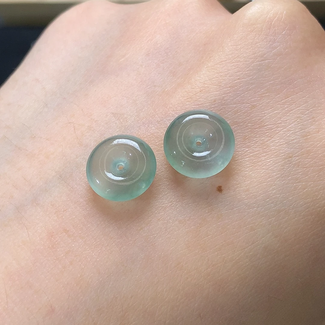 颈饰未镶嵌翡翠扣子