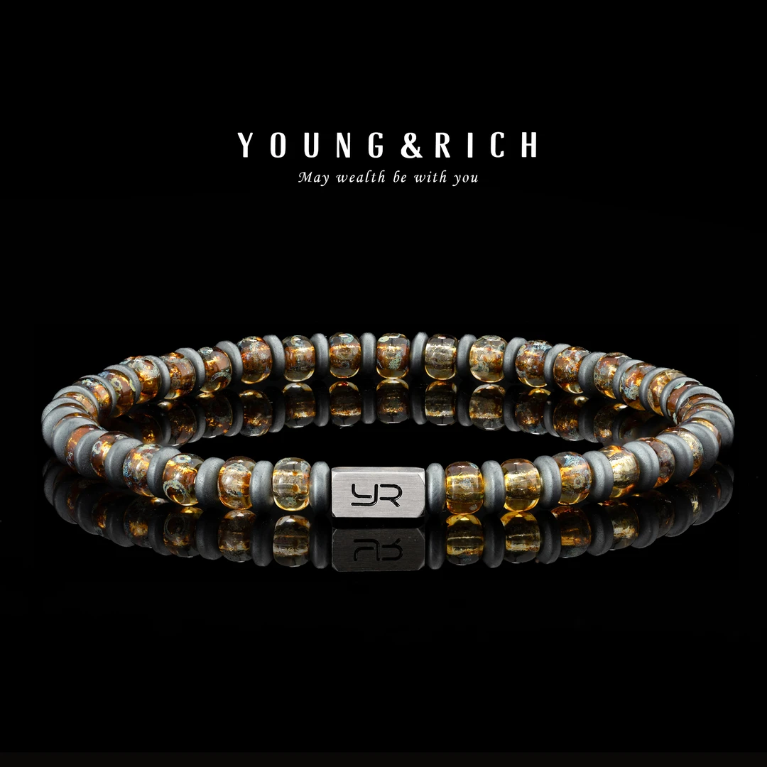 御幸米珠4mm液体阳光小众男生小众手串