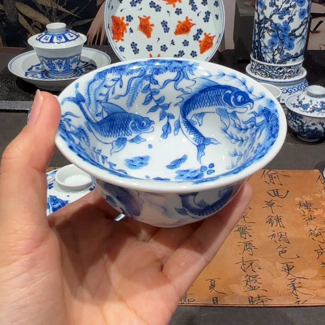 手工手绘陶瓷茶具