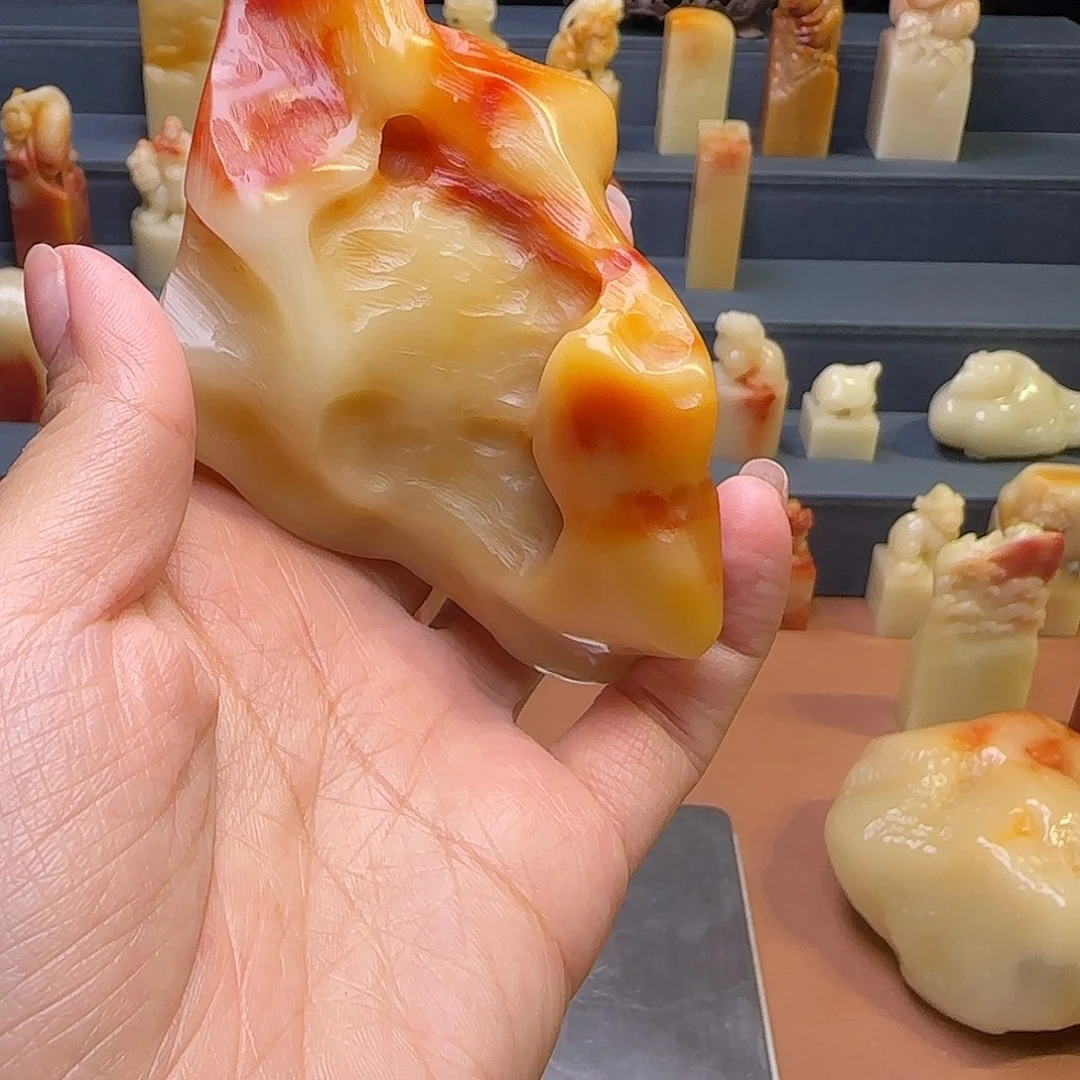 晨***风寿山石印石福建寿山石