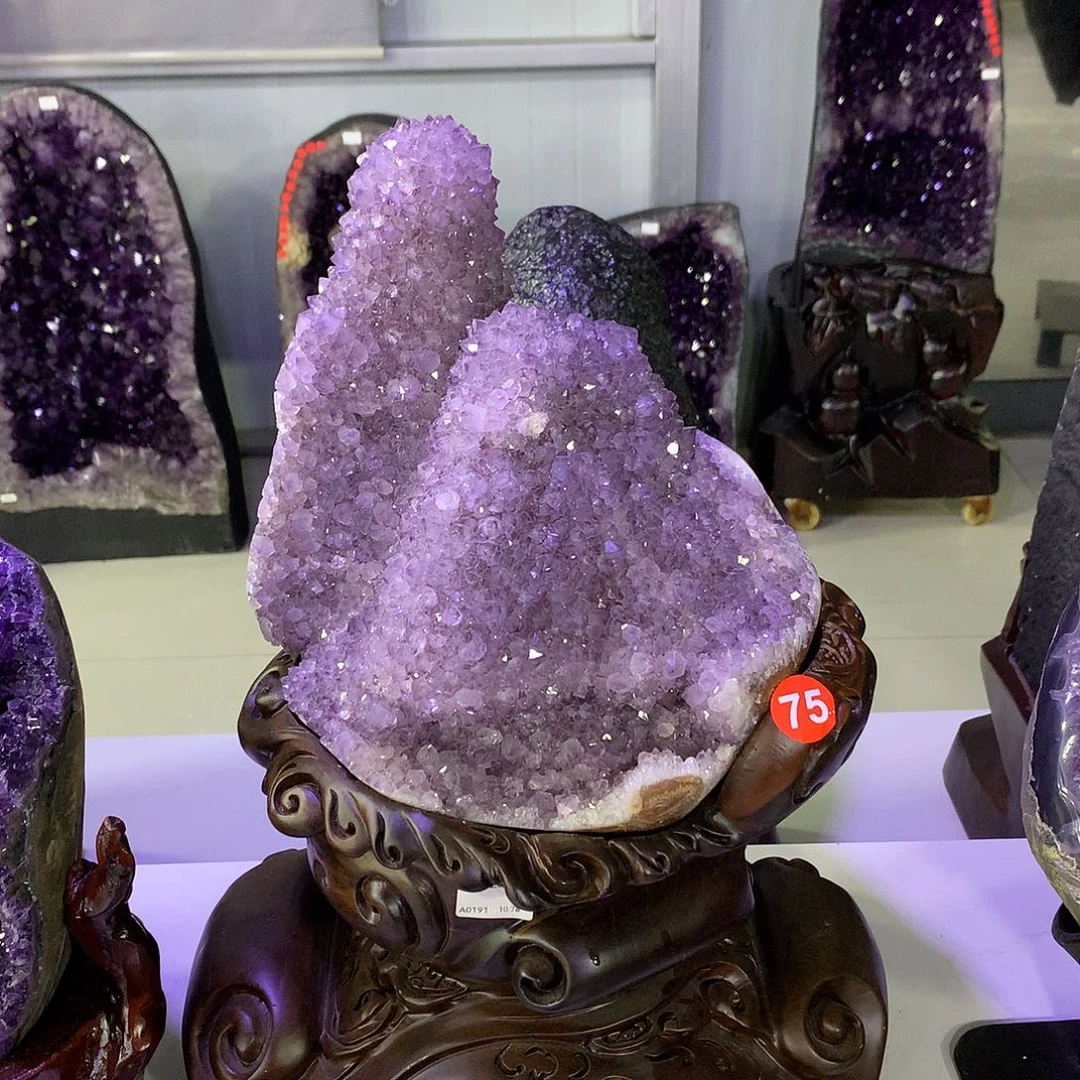 大型摆件（非配饰）未镶嵌紫晶